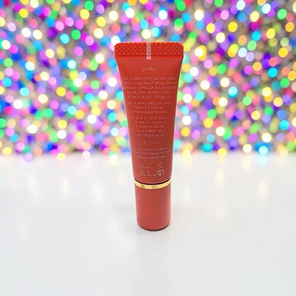 TATCHA The Melting Lip Balm in Pinku Deluxe Mini 0.2 oz NWOB